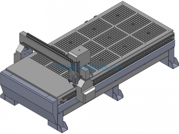 Glass Cutting Machine (A machine for quickly cutting glass) - SolidWorks  AutoCAD-ZWCAD - Free Download