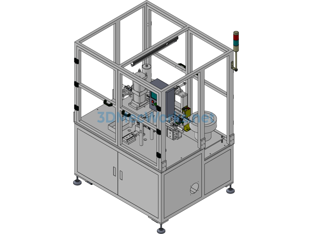 Sw Fully Automatic Igniter Powder Press Machine - SolidWorks - Free Download Sw Fully Automatic Igniter Powder Press Machine