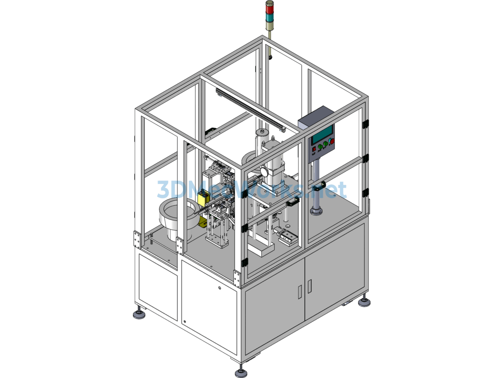 Sw Fully Automatic Igniter Powder Press Machine - SolidWorks - Free Download Sw Fully Automatic Igniter Powder Press Machine - Image 2