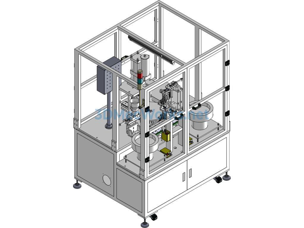 Sw Fully Automatic Igniter Powder Press Machine - SolidWorks - Free Download Sw Fully Automatic Igniter Powder Press Machine - Image 4