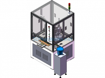 Vacuum Screw Locking Robot Machine - SolidWorks - Free Download