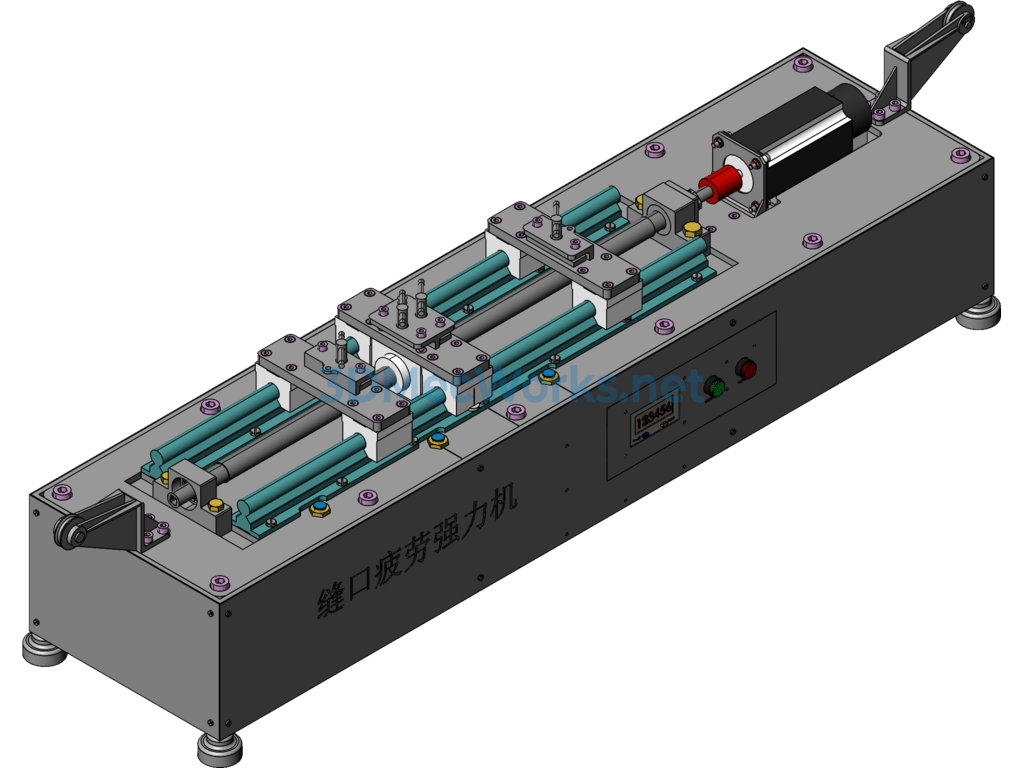 Suture Fatigue Strength Testing Equipment - SolidWorks - Free Download Suture Fatigue Strength Testing Equipment - Image 2