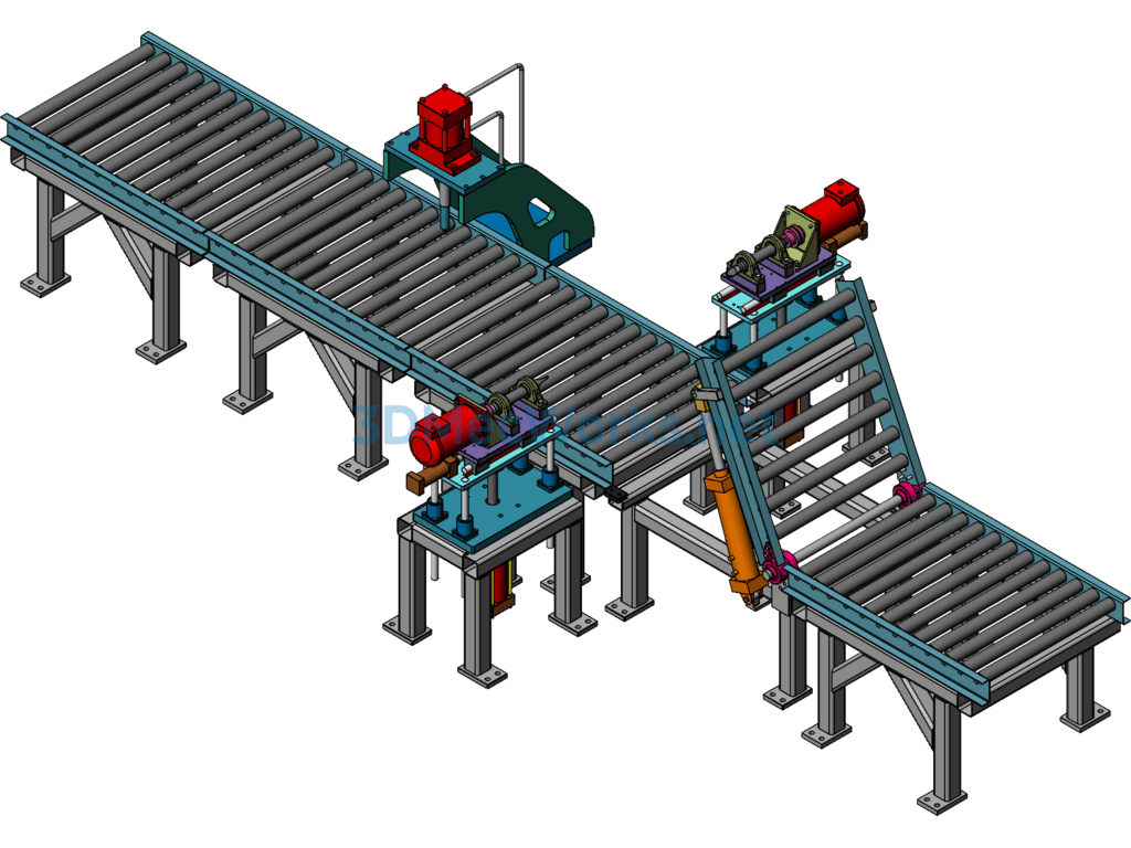 Assembly Conveying Equipment - SolidWorks - Free Download Assembly Conveying Equipment