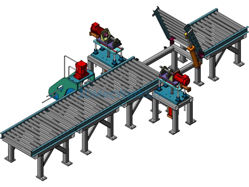 Assembly Conveying Equipment - SolidWorks - Free Download Assembly Conveying Equipment - Image 2