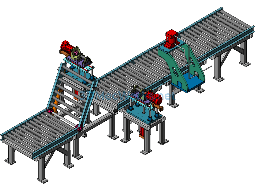 Assembly Conveying Equipment - SolidWorks - Free Download Assembly Conveying Equipment - Image 4