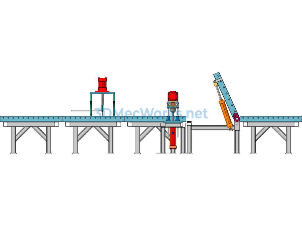 Assembly Conveying Equipment - SolidWorks - Free Download Assembly Conveying Equipment - Image 5