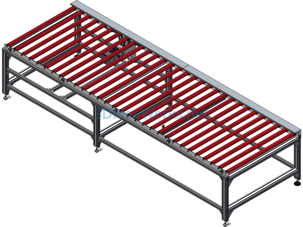 Solidworks Roller Conveyor - SolidWorks - Free Download Solidworks Roller Conveyor - Image 4