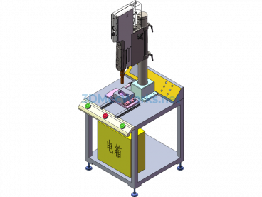 Ultrasonic Welding Machine - SolidWorks - Free Download