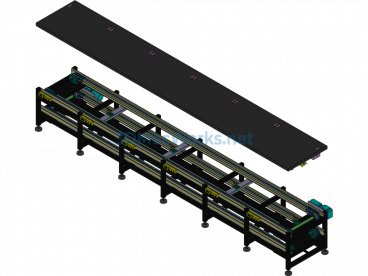 3x Conveyor Line - SolidWorks - Free Download