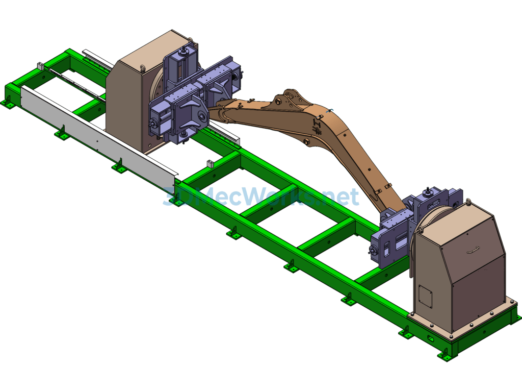 New Adjustable Head and Tailstock Welding Positioner - SolidWorks - Free Download New Adjustable Head and Tailstock Welding Positioner