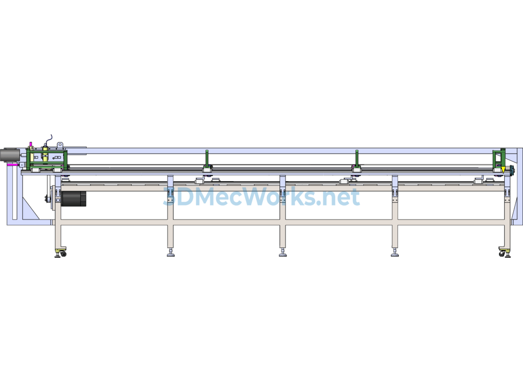 Automotive Oil Pipe Sealing Automation Equipment - SolidWorks - Free Download Automotive Oil Pipe Sealing Automation Equipment - Image 5