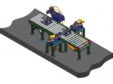 Double-head Special-purpose Machine - SolidWorks - Free Download