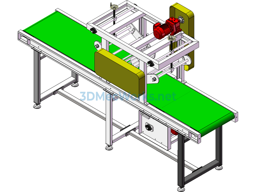 Baler Equipment Line Body Model - SolidWorks - Free Download Baler Equipment Line Body Model - Image 2