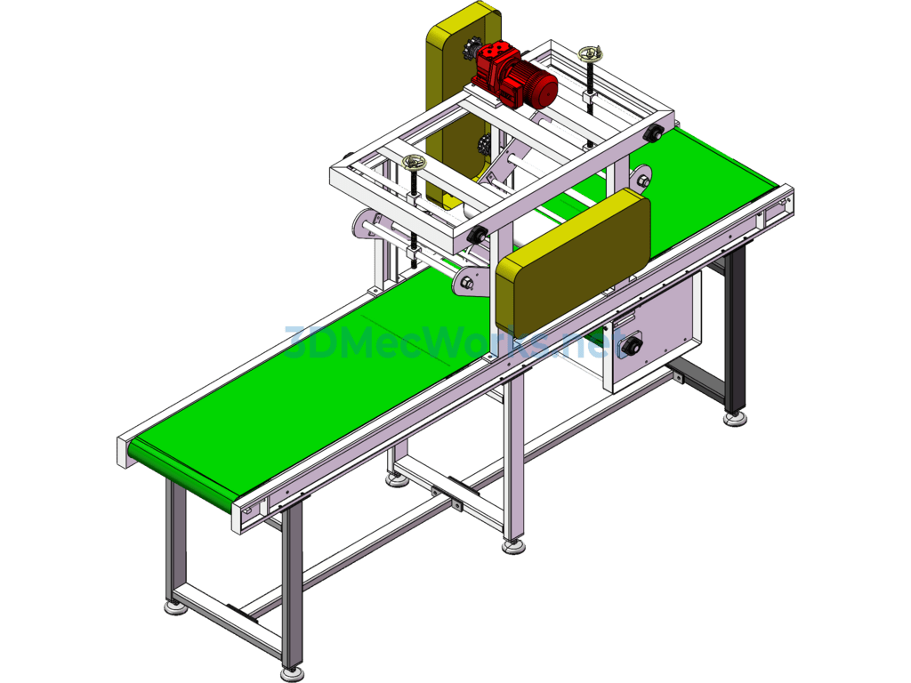 Baler Equipment Line Body Model - SolidWorks - Free Download Baler Equipment Line Body Model - Image 3