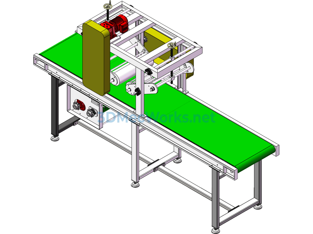 Baler Equipment Line Body Model - SolidWorks - Free Download Baler Equipment Line Body Model - Image 4