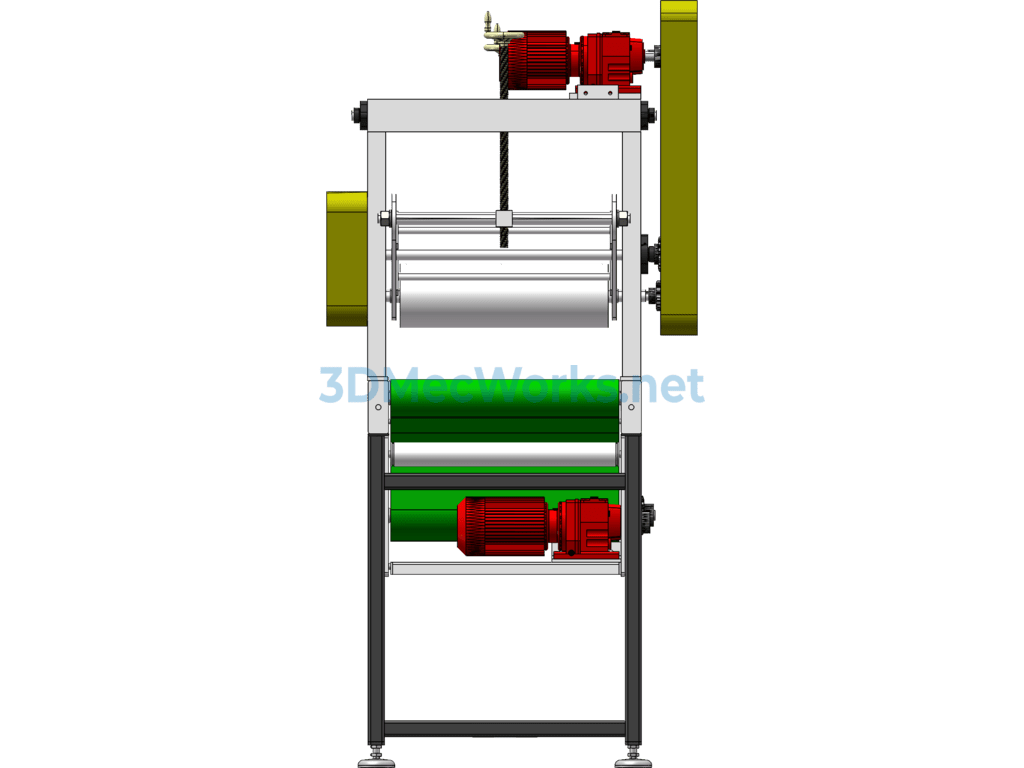 Baler Equipment Line Body Model - SolidWorks - Free Download Baler Equipment Line Body Model - Image 5