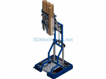 Wood Conveying Machinery - SolidWorks - Free Download