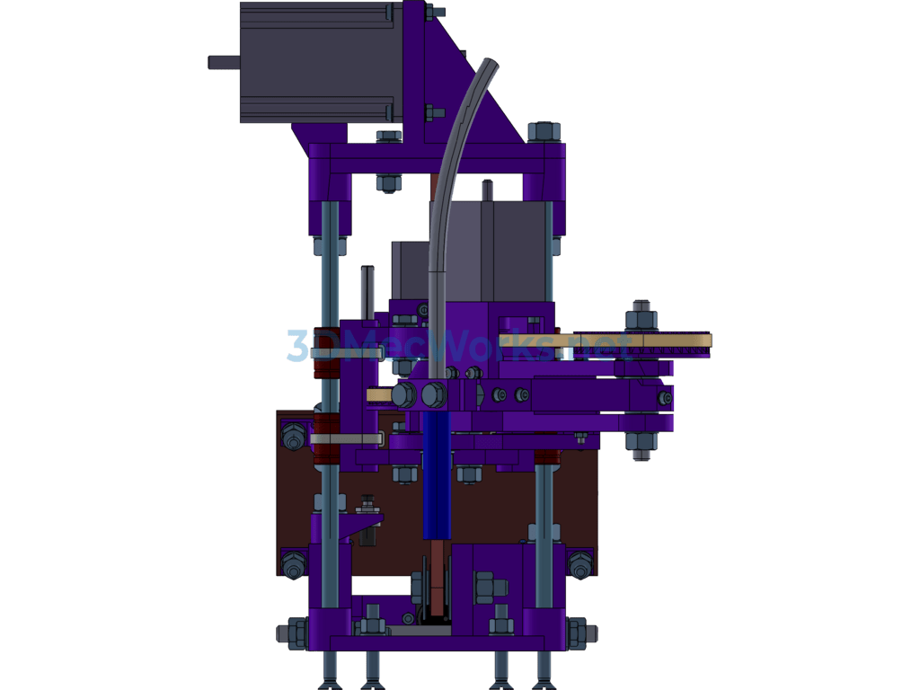 Complex Joint-Type Robot Manipulator - SolidWorks - Free Download Complex Joint-Type Robot Manipulator - Image 5