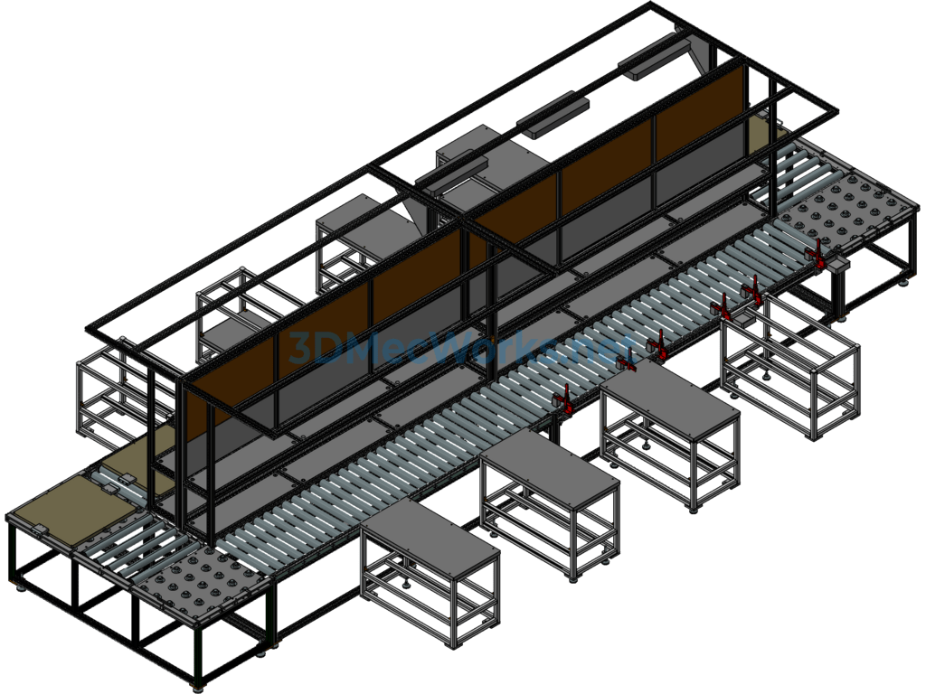 Gravity Roller Conveyor - Exported - Free Download Gravity Roller Conveyor - Image 2