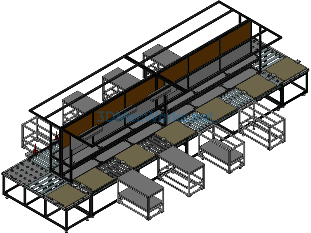 Gravity Roller Conveyor - Exported - Free Download Gravity Roller Conveyor - Image 4
