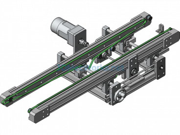 Width adjustable assembly line - SolidWorks - Free Download