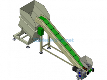 Waste Material Chip Conveyor - Exported - Free Download
