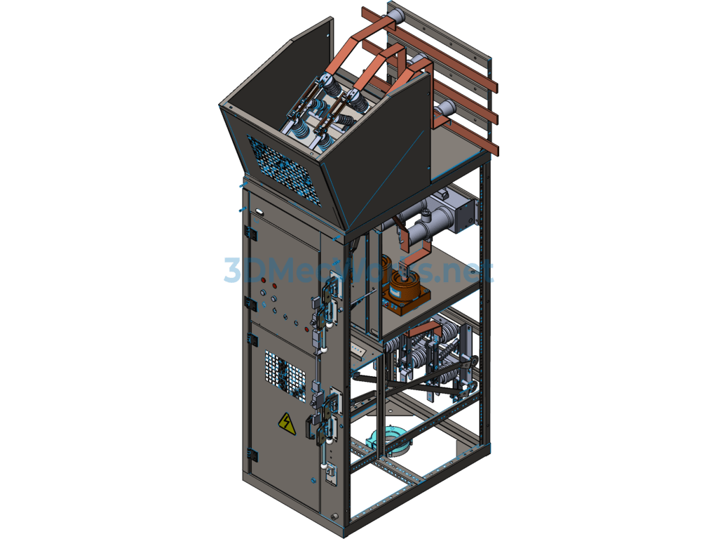 6-10kv Medium and Low Voltage Switchgear Cabinet - SolidWorks - Free Download 6-10kv Medium and Low Voltage Switchgear Cabinet