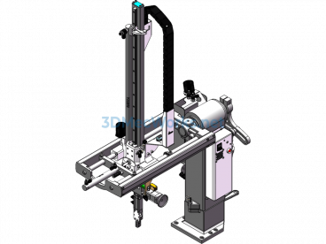 X650 Injection Molding Robot - SolidWorks - Free Download