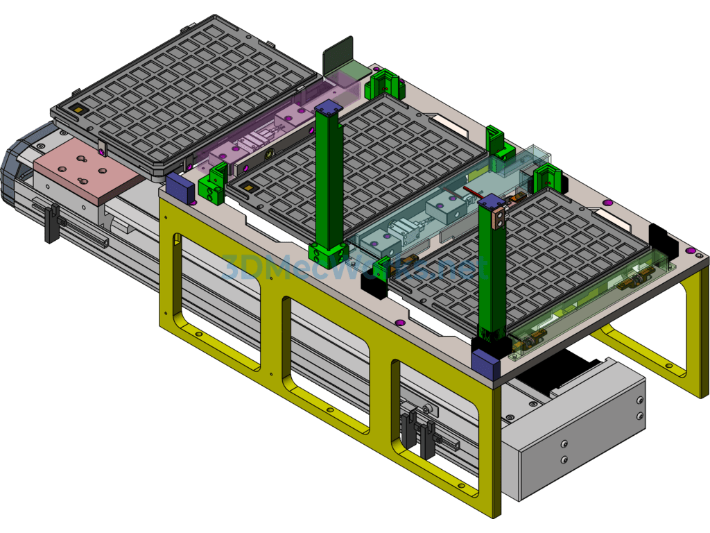 Tray Automatic Feeding Mechanism - SolidWorks - Free Download Tray Automatic Feeding Mechanism - Image 2