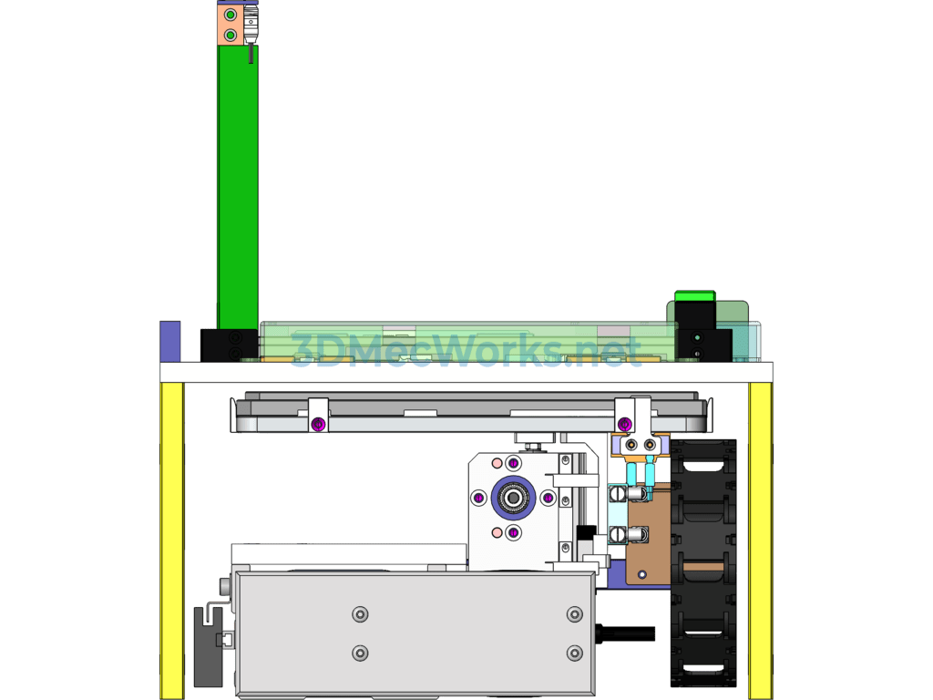 Tray Automatic Feeding Mechanism - SolidWorks - Free Download Tray Automatic Feeding Mechanism - Image 5
