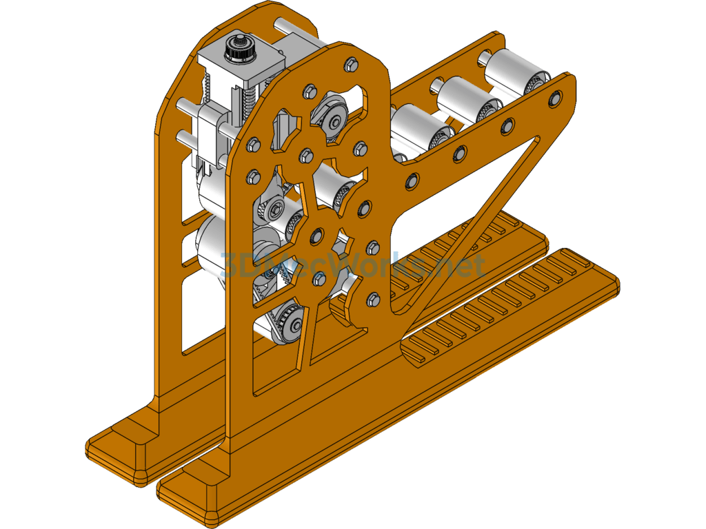 Automatic Film Rolling Machine - SolidWorks UG(NX) - Free Download Automatic Film Rolling Machine - Image 2