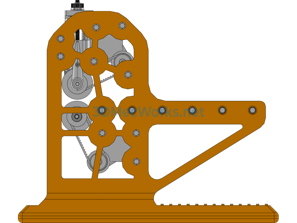 Automatic Film Rolling Machine - SolidWorks UG(NX) - Free Download Automatic Film Rolling Machine - Image 5