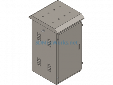 100kV Reactive Power Dynamic Compensation Box - SolidWorks - Free Download