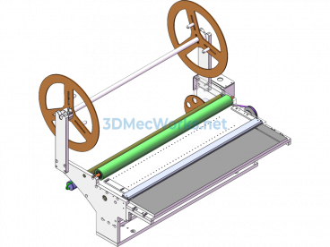 600 Large-Scale Stripping Machine - SolidWorks - Free Download