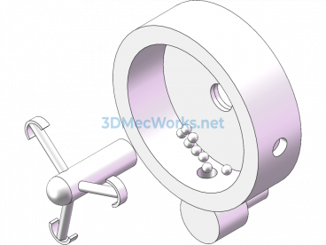 Mathematical Probability Demonstration Teaching Aid - SolidWorks - Free Download