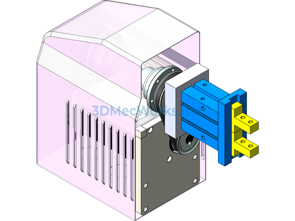 Vertical Rotation Adjustment Mechanism, Adjustment Module - SolidWorks ProE Creo.Elements SolidEdge AutoCAD-ZWCAD - Free Download Vertical Rotation Adjustment Mechanism, Adjustment Module