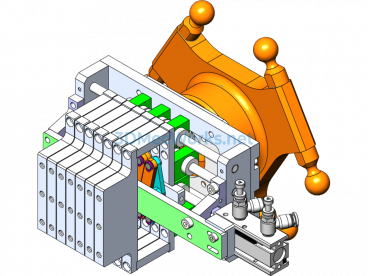 Variable Pitch Mechanism - SolidWorks - Free Download