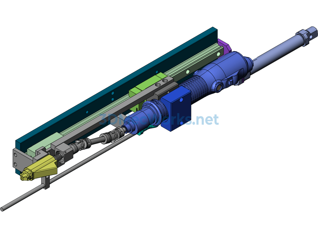 Automatic Screw Feeder System - SolidWorks - Free Download Automatic Screw Feeder System - Image 2