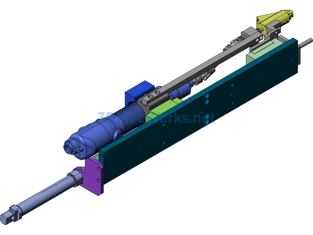 Automatic Screw Feeder System - SolidWorks - Free Download Automatic Screw Feeder System - Image 4
