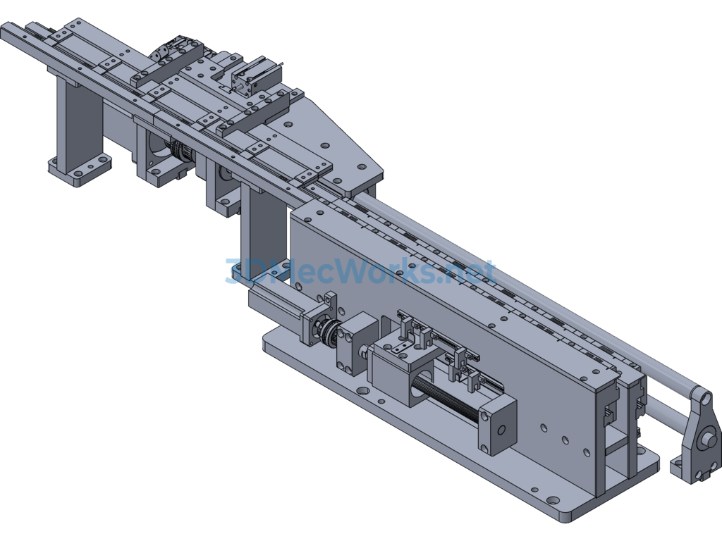 Connector Transplanting Mechanism - SolidWorks - Free Download Connector Transplanting Mechanism - Image 2