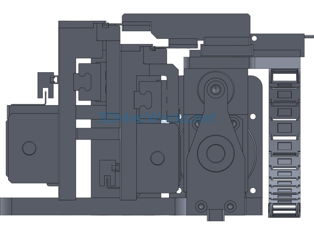 Connector Transplanting Mechanism - SolidWorks - Free Download Connector Transplanting Mechanism - Image 5