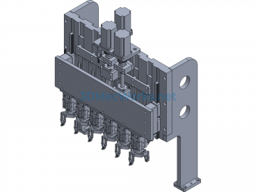 3D Model of Winding Mechanism - Exported - Free Download