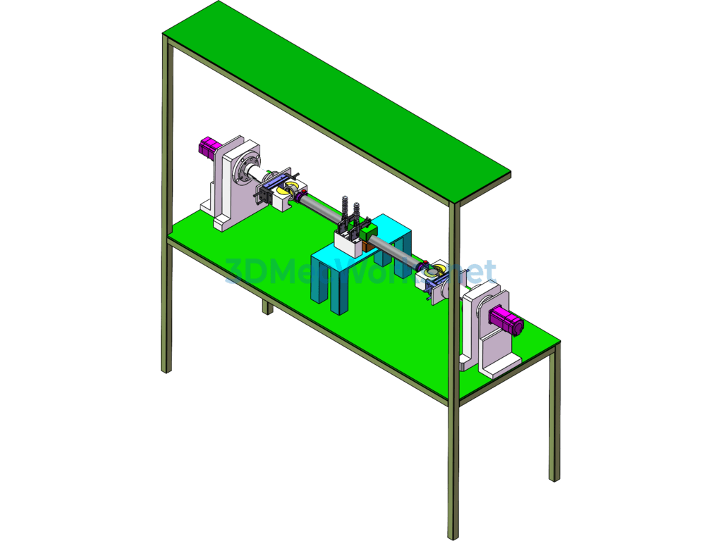 Tie Rod Rotary Assembly Workbench - SolidWorks - Free Download Tie Rod Rotary Assembly Workbench - Image 3