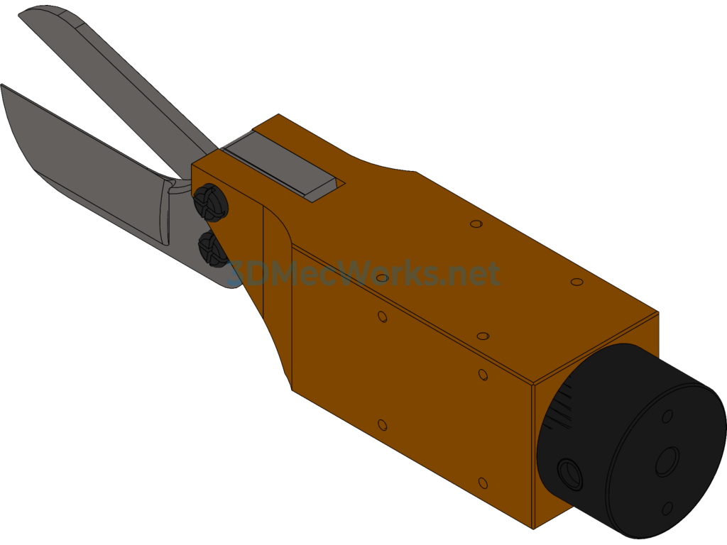 Am10 Pneumatic Scissors - SolidWorks - Free Download Am10 Pneumatic Scissors - Image 2