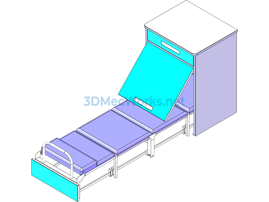 Shared Care Bed - SolidWorks - Free Download Shared Care Bed
