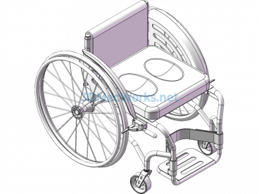 Wheelchair Assembly Drawing - Exported - Free Download