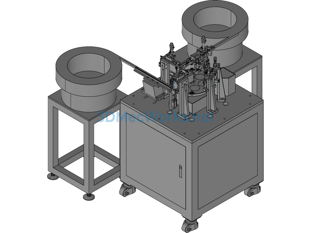 Automatic Plastic Clip Assembly Machine - Exported - Free Download Automatic Plastic Clip Assembly Machine - Image 2