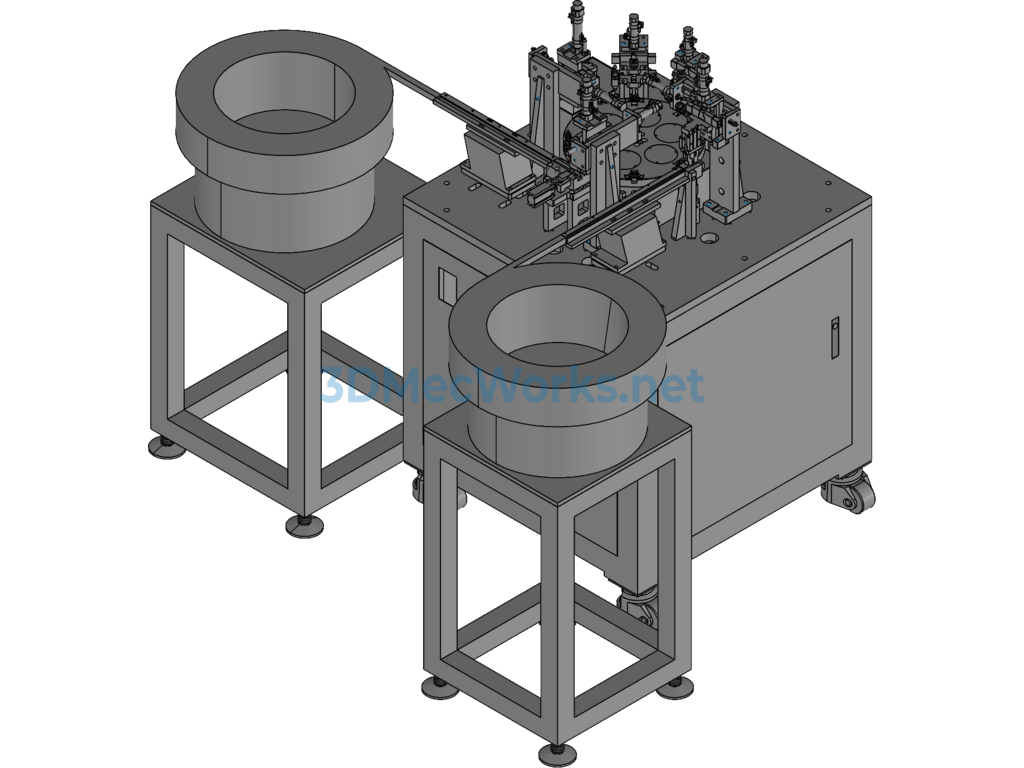 Automatic Plastic Clip Assembly Machine - Exported - Free Download Automatic Plastic Clip Assembly Machine - Image 3