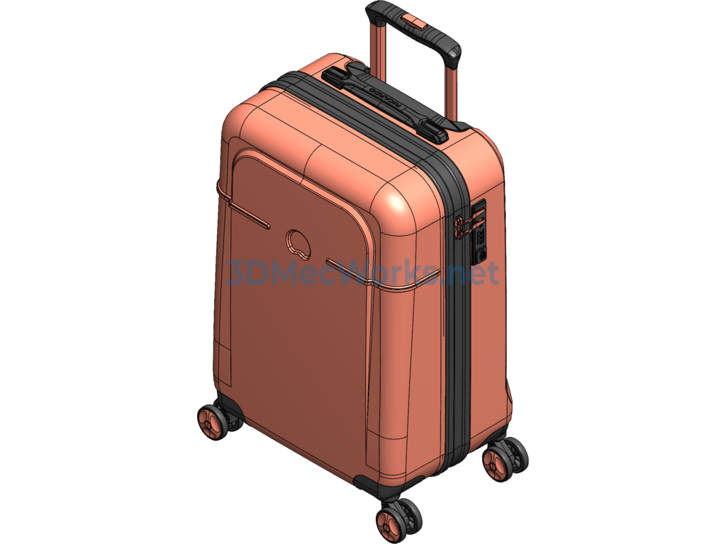 Ambassador Suitcase - SolidWorks - Free Download Ambassador Suitcase