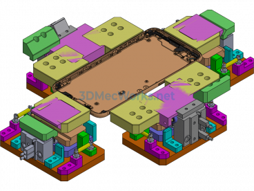 Mobile phone centering fixture - Exported - Free Download